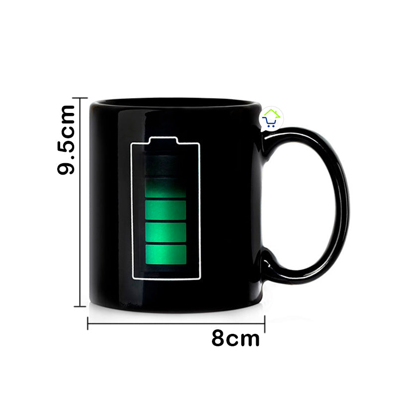 Taza Mágica Mug Cambia Color Termosensible Al Calor 400BV