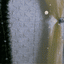 Cortina Esferas Navidad 2.8 x 1.9 m 120 LED Cristal Luces Decorativas 1815A